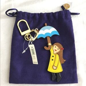Tory Burch Accessories - {Tory Burch} Rain Girl Key Fob Tory Burch Accessories - {Tory Burch} Rain Girl Key Fob